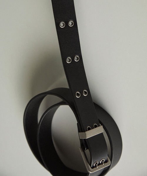 EMMA CLOTHES（エマクローズ）の「レザーアイレットベルト EMMA CLOTHES（ベルト・メンズ・ブラウン/ベージュ/ブラック・FREE）」の11枚目の写真