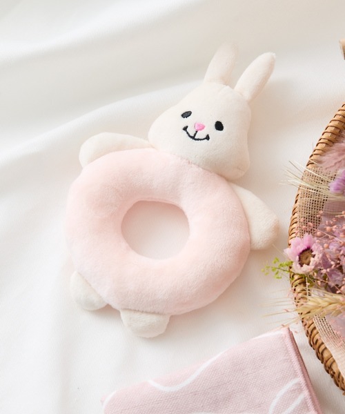 BIRTHDAY BAR(バースデイバー)の「BABY RING ラトル(ベビーギフト・キッズ・ピンク/ブルー/ホワイト・フリー)」の17枚目の写真