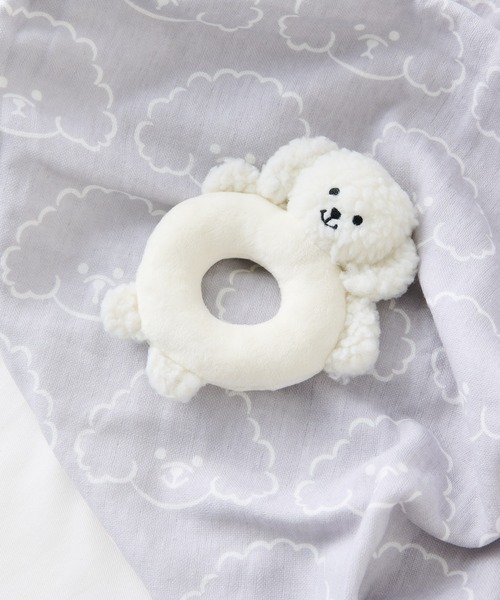 BIRTHDAY BAR(バースデイバー)の「BABY RING ラトル(ベビーギフト・キッズ・ピンク/ブルー/ホワイト・フリー)」の4枚目の写真