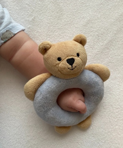 BIRTHDAY BAR(バースデイバー)の「BABY RING ラトル(ベビーギフト・キッズ・ピンク/ブルー/ホワイト・フリー)」の9枚目の写真