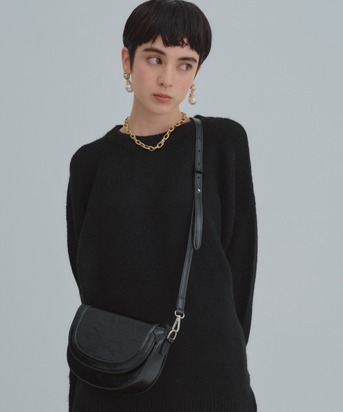 manana suerte（マニャーナスエルテ）の「2wayサドルショルダーbag（ショルダーバッグ・レディース・ブラック・FREE）」の7枚目の写真