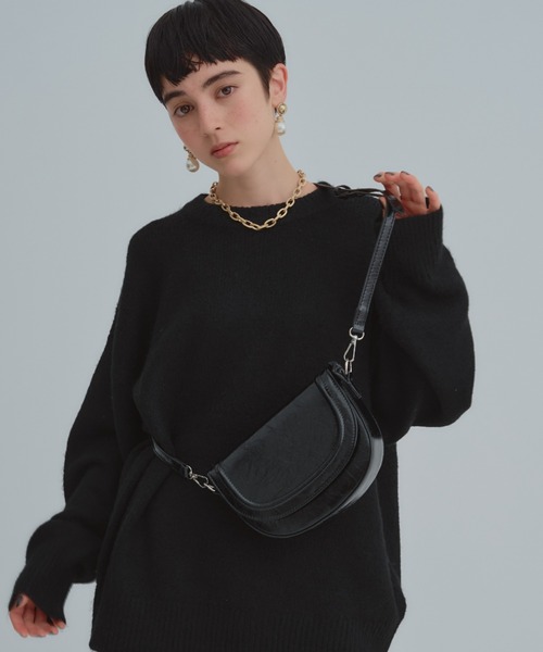 manana suerte（マニャーナスエルテ）の「2wayサドルショルダーbag（ショルダーバッグ・レディース・ブラック・FREE）」の9枚目の写真