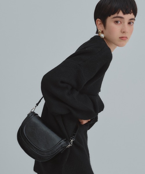 manana suerte（マニャーナスエルテ）の「2wayサドルショルダーbag（ショルダーバッグ・レディース・ブラック・FREE）」の8枚目の写真