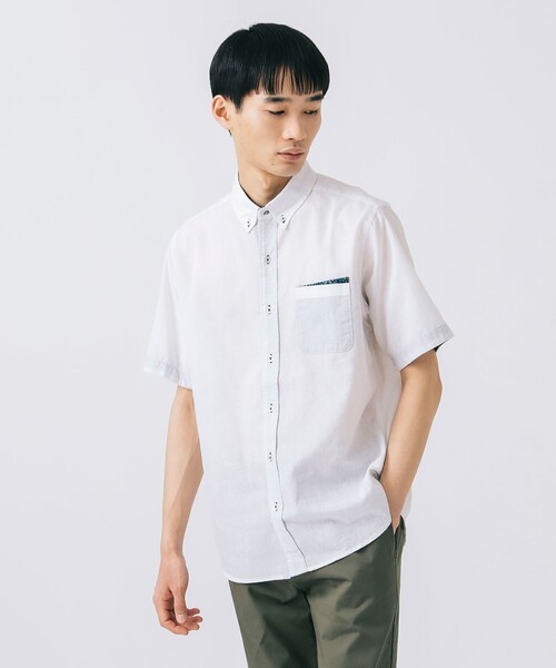 【通気性】BEAMS HEART / クールタッチ ショートスリーブ シャツ（シャツ/ブラウス）｜BEAMS HEART（ビームスハート）