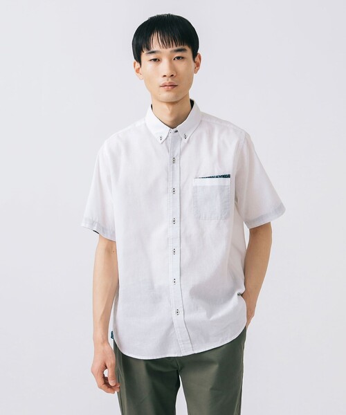 【通気性】BEAMS HEART / クールタッチ ショートスリーブ シャツ（シャツ/ブラウス）｜BEAMS HEART（ビームスハート）