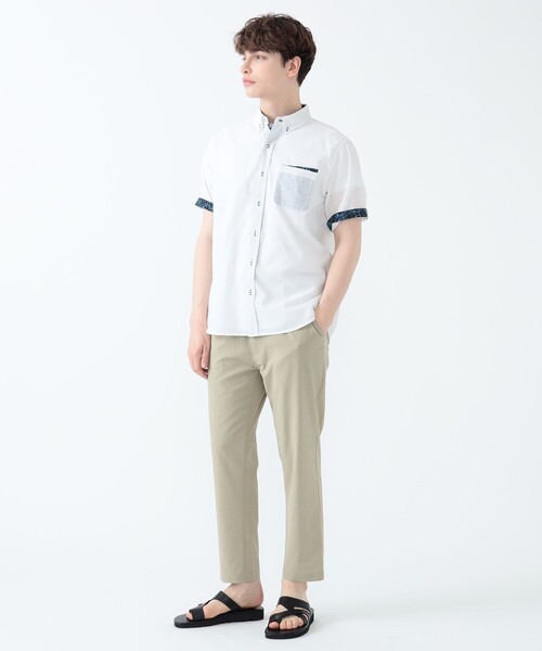 【通気性】BEAMS HEART / クールタッチ ショートスリーブ シャツ（シャツ/ブラウス）｜BEAMS HEART（ビームスハート）