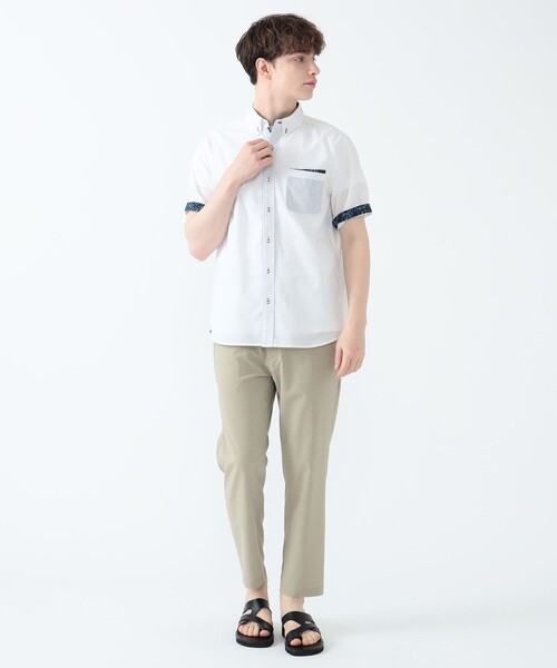 【通気性】BEAMS HEART / クールタッチ ショートスリーブ シャツ（シャツ/ブラウス）｜BEAMS HEART（ビームスハート）