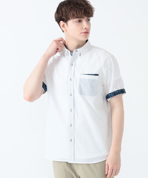 【通気性】BEAMS HEART / クールタッチ ショートスリーブ シャツ（シャツ/ブラウス）｜BEAMS HEART（ビームスハート）