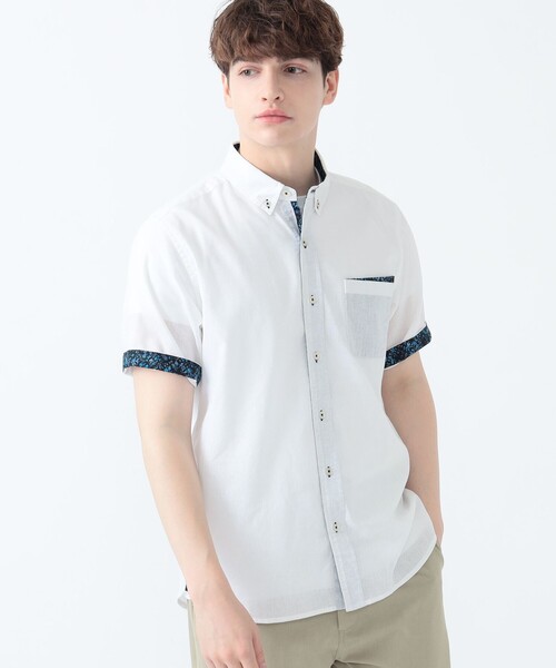 【通気性】BEAMS HEART / クールタッチ ショートスリーブ シャツ（シャツ/ブラウス）｜BEAMS HEART（ビームスハート）