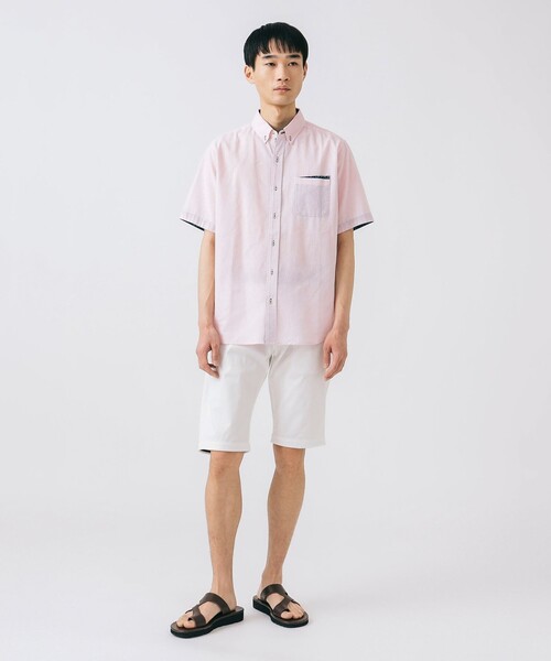 【通気性】BEAMS HEART / クールタッチ ショートスリーブ シャツ（シャツ/ブラウス）｜BEAMS HEART（ビームスハート）