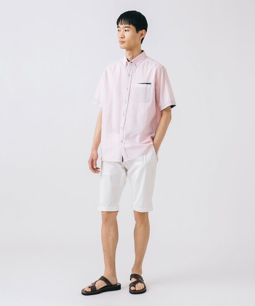 【通気性】BEAMS HEART / クールタッチ ショートスリーブ シャツ（シャツ/ブラウス）｜BEAMS HEART（ビームスハート）