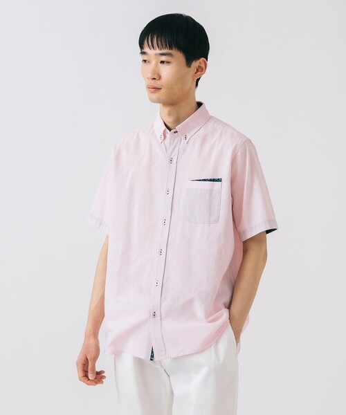 【通気性】BEAMS HEART / クールタッチ ショートスリーブ シャツ（シャツ/ブラウス）｜BEAMS HEART（ビームスハート）