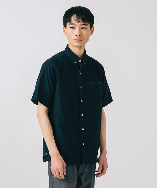 【通気性】BEAMS HEART / クールタッチ ショートスリーブ シャツ（シャツ/ブラウス）｜BEAMS HEART（ビームスハート）