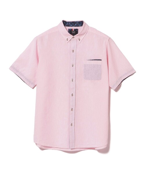 【通気性】BEAMS HEART / クールタッチ ショートスリーブ シャツ（シャツ/ブラウス）｜BEAMS HEART（ビームスハート）