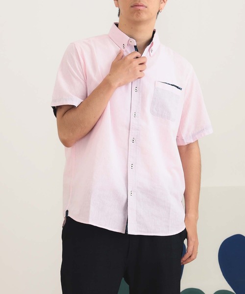 【通気性】BEAMS HEART / クールタッチ ショートスリーブ シャツ（シャツ/ブラウス）｜BEAMS HEART（ビームスハート）