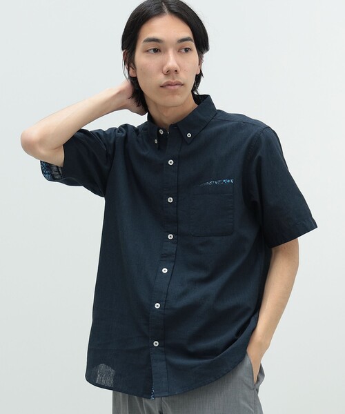 【通気性】BEAMS HEART / クールタッチ ショートスリーブ シャツ（シャツ/ブラウス）｜BEAMS HEART（ビームスハート）