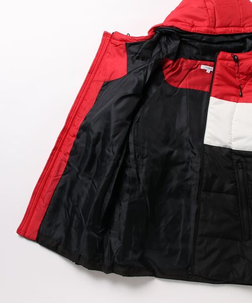STYLEBLOCK（スタイルブロック）の「デュスポ中綿トリコロールブルゾン（ダウンジャケット/コート・メンズ・レッド系その他/レッド系その他2/ブルー・M/L/LL）」の5枚目の写真