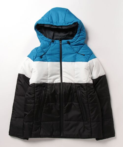 STYLEBLOCK（スタイルブロック）の「デュスポ中綿トリコロールブルゾン（ダウンジャケット/コート・メンズ・レッド系その他/レッド系その他2/ブルー・M/L/LL）」の9枚目の写真