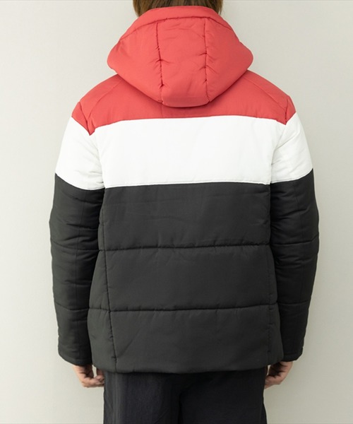 STYLEBLOCK（スタイルブロック）の「デュスポ中綿トリコロールブルゾン（ダウンジャケット/コート・メンズ・レッド系その他/レッド系その他2/ブルー・M/L/LL）」の7枚目の写真