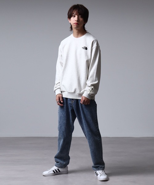 THE NORTH FACE(ザノースフェイス)の「【THE NORTH FACE/ザノースフェイス】ESSENTIAL EX SWEATSHIRTS/エッセンシャル EX スウェットシャツ(スウェット・メンズ・グリーン/ブラック/オートミール/クリーム・M/L/XL/S/2XL)」の17枚目の写真