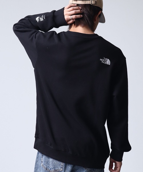 THE NORTH FACE(ザノースフェイス)の「【THE NORTH FACE/ザノースフェイス】ESSENTIAL EX SWEATSHIRTS/エッセンシャル EX スウェットシャツ(スウェット・メンズ・グリーン/ブラック/オートミール/クリーム・M/L/XL/S/2XL)」の8枚目の写真