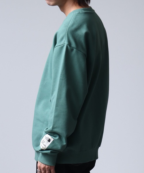 THE NORTH FACE(ザノースフェイス)の「【THE NORTH FACE/ザノースフェイス】ESSENTIAL EX SWEATSHIRTS/エッセンシャル EX スウェットシャツ(スウェット・メンズ・グリーン/ブラック/オートミール/クリーム・M/L/XL/S/2XL)」の19枚目の写真