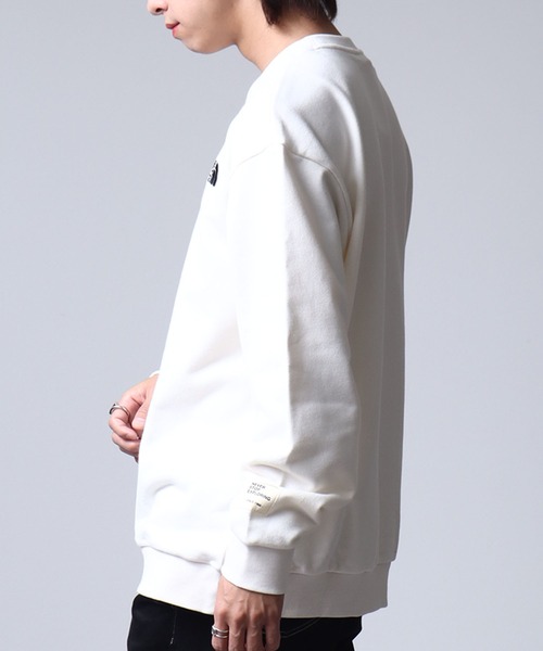 THE NORTH FACE(ザノースフェイス)の「【THE NORTH FACE/ザノースフェイス】ESSENTIAL EX SWEATSHIRTS/エッセンシャル EX スウェットシャツ(スウェット・メンズ・グリーン/ブラック/オートミール/クリーム・M/L/XL/S/2XL)」の11枚目の写真