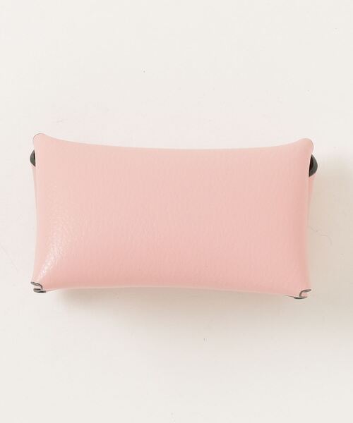 beautiful people（ビューティフルピープル）の「COIN&CARD CASE IN DOUBLE SIDED COWHIDE（カードケース・レディース・ピンク・ONE SIZE）」の2枚目の写真
