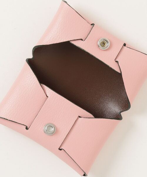 beautiful people（ビューティフルピープル）の「COIN&CARD CASE IN DOUBLE SIDED COWHIDE（カードケース・レディース・ピンク・ONE SIZE）」の4枚目の写真