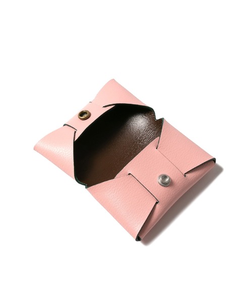 beautiful people（ビューティフルピープル）の「COIN&CARD CASE IN DOUBLE SIDED COWHIDE（カードケース・レディース・ピンク・ONE SIZE）」の6枚目の写真