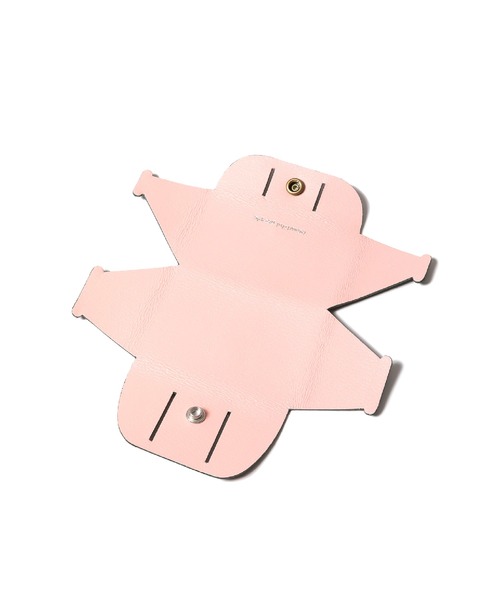 beautiful people（ビューティフルピープル）の「COIN&CARD CASE IN DOUBLE SIDED COWHIDE（カードケース・レディース・ピンク・ONE SIZE）」の7枚目の写真