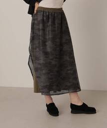 AVIREX | MESH CAMO PRINT SKIRT/メッシュカモ プリントスカート(スカート)