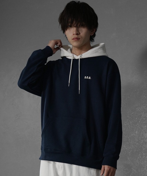 MinoriTY(マイノリティ)の「【MinoriTY select】”RED CAP GIRL” ガールプリントパーカー オーバーサイズ プルオーバー ルーズフィット ビッグシルエット メンズ 秋服(パーカー・メンズ・グレー/アッシュグレー/ネイビー/アイボリー・L/M)」の18枚目の写真