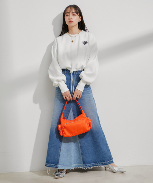 VIS（ビス）の「【LOVE BOAT VIS別注】ロゴスウェットプルオーバー【洗える】（スウェット・レディース・オフホワイト/ブラック系その他/ホワイト系その他4/ブラック系その他2・FREE）」の13枚目の写真