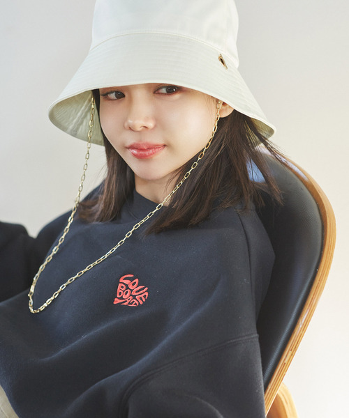 VIS（ビス）の「【LOVE BOAT VIS別注】ロゴスウェットプルオーバー【洗える】（スウェット・レディース・オフホワイト/ブラック系その他/ホワイト系その他4/ブラック系その他2・FREE）」の21枚目の写真