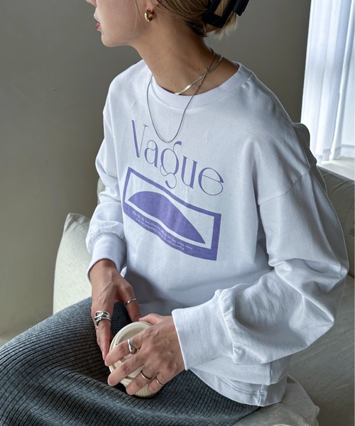 feepur（フェピュール）の「ミニ裏毛アソートロゴスウェット（スウェット・レディース・オフホワイト/ホワイト系その他/ベージュ系その他/ベージュ系その他2・MEDIUM）」の2枚目の写真