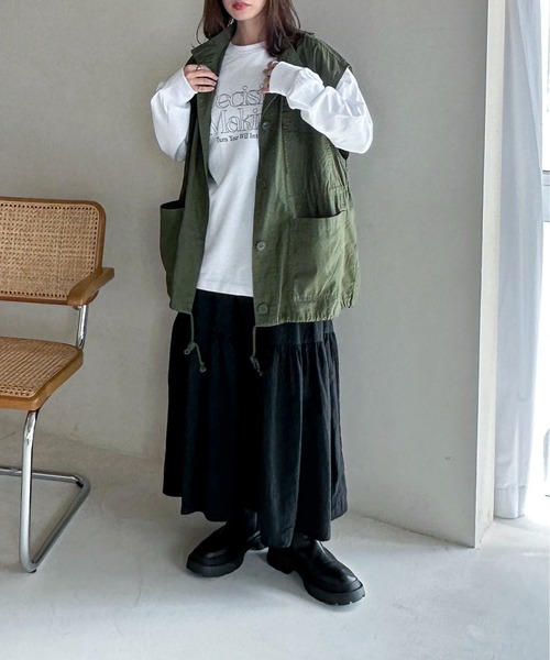 feepur（フェピュール）の「ミニ裏毛アソートロゴスウェット（スウェット・レディース・オフホワイト/ホワイト系その他/ベージュ系その他/ベージュ系その他2・MEDIUM）」の8枚目の写真