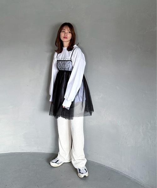 feepur（フェピュール）の「ミニ裏毛アソートロゴスウェット（スウェット・レディース・オフホワイト/ホワイト系その他/ベージュ系その他/ベージュ系その他2・MEDIUM）」の9枚目の写真