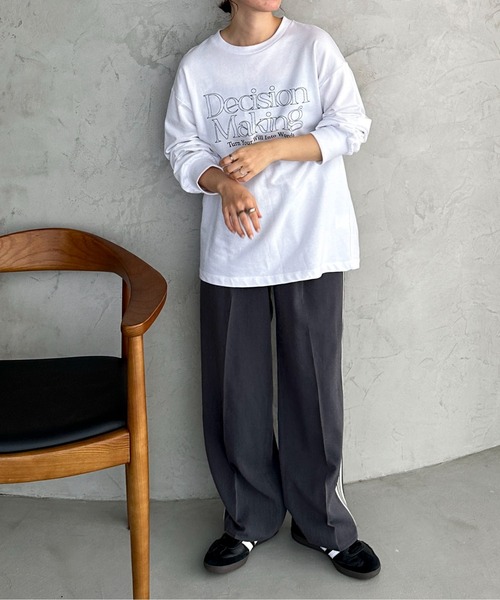 feepur（フェピュール）の「ミニ裏毛アソートロゴスウェット（スウェット・レディース・オフホワイト/ホワイト系その他/ベージュ系その他/ベージュ系その他2・MEDIUM）」の11枚目の写真