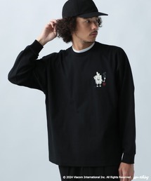 【SpongeBob(スポンジ・ボブ)×BAYFLOW】長袖Tシャツ