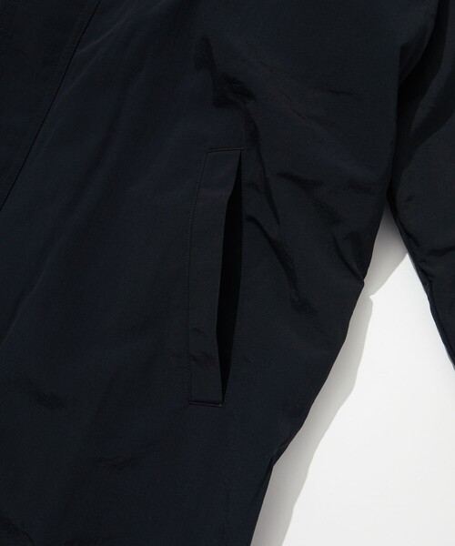 NIKE（ナイキ）の「NIKE/ナイキ EXCLUSIVE NIKE PARKA/別注 ナイキパーカー（ステンカラーコート・メンズ・ブラック・X-LARGE/SMALL/LARGE/XX-LARGE/MEDIUM）」の9枚目の写真