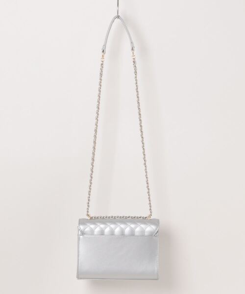 MARY QUANT（マリークワント）の「フラップウェーブキルト ショルダー（ショルダーバッグ・レディース・ボルドー/ブラック/シルバー・FREE）」の15枚目の写真