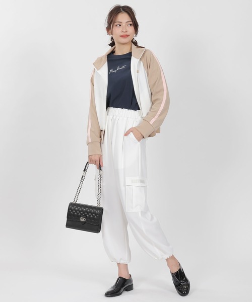 MARY QUANT（マリークワント）の「フラップウェーブキルト ショルダー（ショルダーバッグ・レディース・ボルドー/ブラック/シルバー・FREE）」の9枚目の写真
