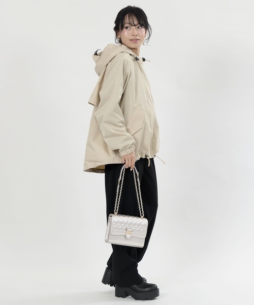 MARY QUANT（マリークワント）の「フラップウェーブキルト ショルダー（ショルダーバッグ・レディース・ボルドー/ブラック/シルバー・FREE）」の14枚目の写真