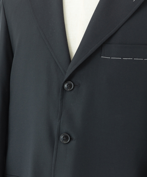 417 EDIFICE（フォーワンセブンエディフィス）の「【MOONLIGHT CLOTHING】OXFORD JACKET（テーラードジャケット・メンズ・ブラック・36/38/40/42）」の20枚目の写真