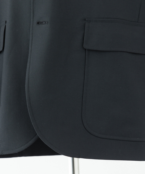 417 EDIFICE（フォーワンセブンエディフィス）の「【MOONLIGHT CLOTHING】OXFORD JACKET（テーラードジャケット・メンズ・ブラック・36/38/40/42）」の19枚目の写真