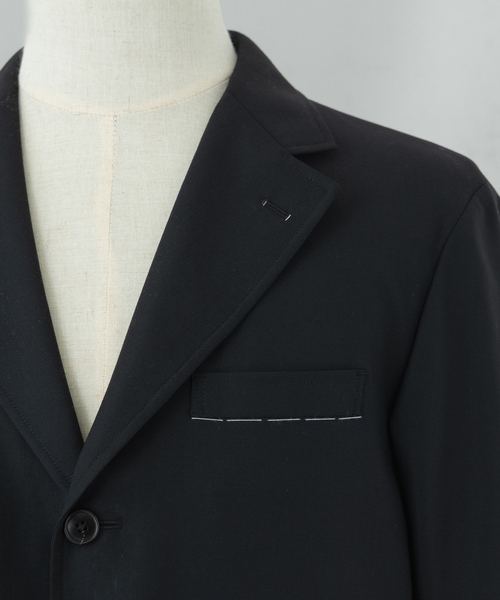 417 EDIFICE（フォーワンセブンエディフィス）の「【MOONLIGHT CLOTHING】OXFORD JACKET（テーラードジャケット・メンズ・ブラック・36/38/40/42）」の17枚目の写真