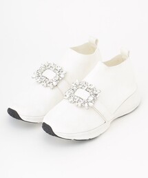 feroux フェルゥ パンプスビジュー付き箱付き