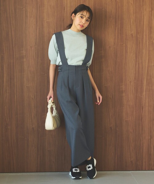 Feroux（フェルゥ）の「ビジュー付きニット スニーカー（スニーカー・レディース・ブラック系/ホワイト系・LARGE/MEDIUM）」の3枚目の写真