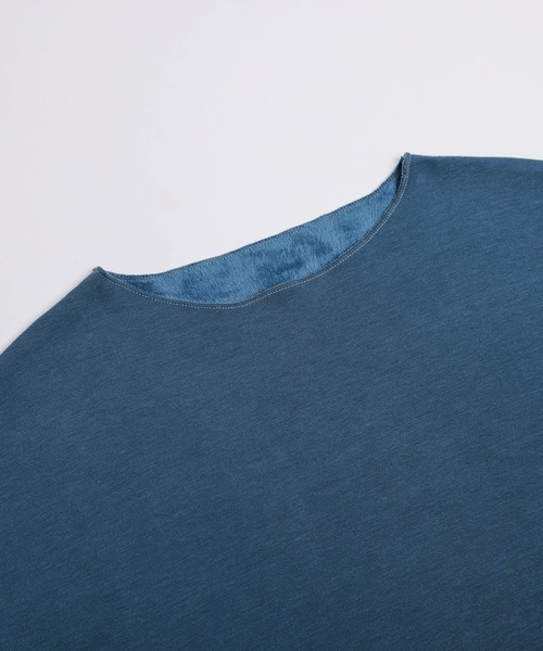 AMELY(エミリー)の「裏起毛チュニック(Tシャツ/カットソー・レディース・ブルー/チャコール/ブラック・フリー)」の18枚目の写真